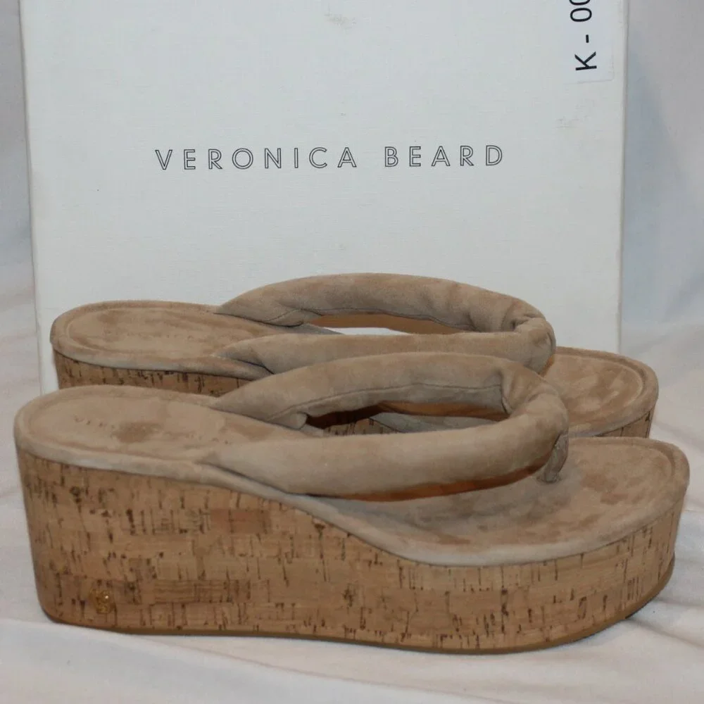 Veronica Beard cork platform